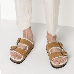 Birkenstock Arizona Shearling Lined Narrow Sandal